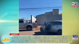 Atentado en PJC: Sicarios tenían indumentarias de la SENAD