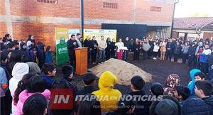 CAMBYRETÁ: MUNICIPALIDAD INICIA OBRAS EN LA ESCUELA SAN MIGUEL