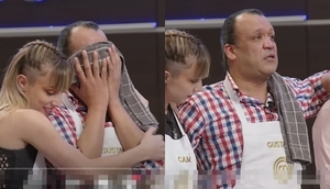 Quemaduras, cortes y un bloqueo: Gus Cabaña complicado en “MasterChef”