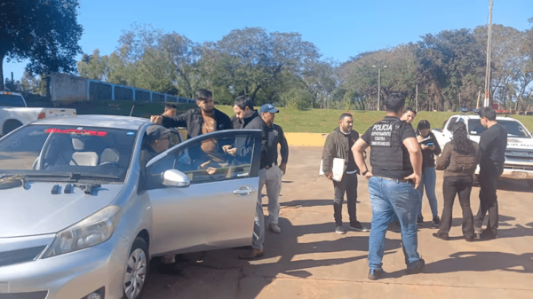 Concejal de Santa Rosa del Aguaray cae en operativo por supuesto pedido de coima - Noticiero Paraguay