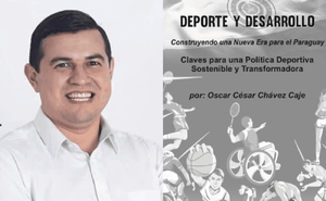 Óscar Chávez presentará libro sobre política pública deportiva en la Feria “Caaguazú Lee” - Noticiero Paraguay