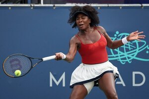 Versus / Venus Williams competirá en dobles mixtos del Abierto de EEUU