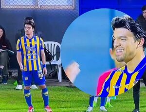 Popular / ¡Padre e hijo! ¡El "Emperador" Cáceres hizo debutar a su hijo Thiago en Luqueño!