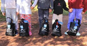 Jóvenes cooperativistas de CONCOPAR llevaron afecto y solidaridad a hogares de abrigo