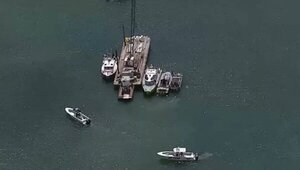 Dos niñas argentinas mueren tras choque de una barcaza y un velero