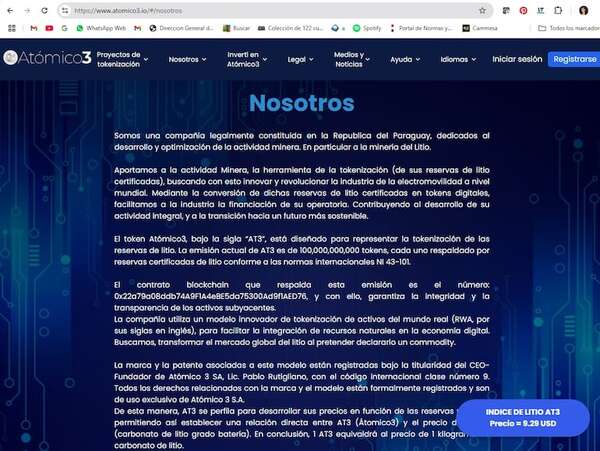 ¿Qué es Atómico 3, la empresa cripto paraguaya denunciada penalmente en Argentina? - Economía - ABC Color