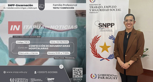 EL SNPP ENCARNACIÓN LANZA NUEVOS CURSOS GRATUITOS PARA IMPULSAR EL DESARROLLO