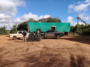 Allanan propiedad rural e incautan más de 940 kilos de marihuana en Canindeyú