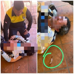 Popular / ¡Karai ijahy´o pa´ã con so'o y poli de tránsito le salvó la vida!