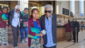 Llegó la alegría para don Erasmo: Abuelo indígena ya cobró su pensión tras repercusión de su caso