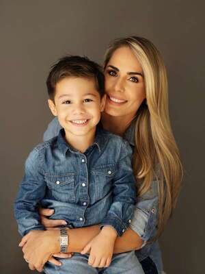 Tania Domaniczky celebró la vida de su hijo Máximo - Gente - ABC Color