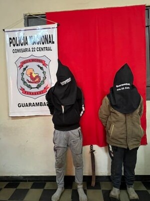 Dos aprehendidos tras violento asalto a panadero en Guarambaré
