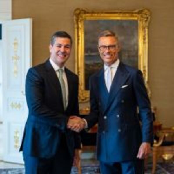 Encuentro entre el presidente Peña y su par finlandés sienta bases para una cooperación con visión de futuro :: Presidencia de la República del Paraguay