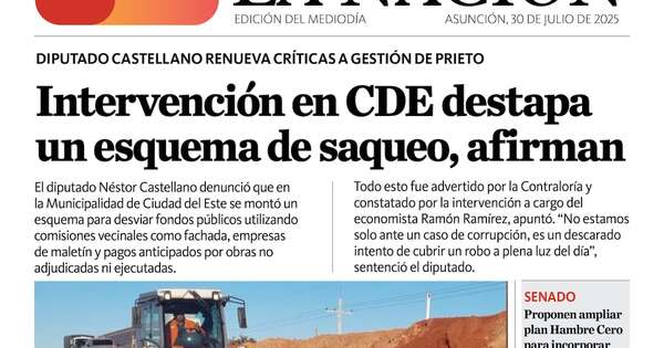 La Nación / LN PM: edición del 30 de julio
