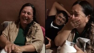 Regaló plantera tie’y a su mamá y causó furor