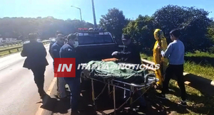 INVESTIGAN HALLAZGO DE CUERPO DEBAJO DEL PUENTE SANTA MARÍA EN ENCARNACIÓN