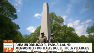 Polémica por la construcción de Obelisco en el Chaco