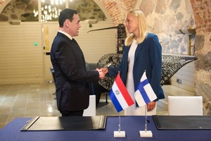 Cancilleres de Paraguay y Finlandia estrechan lazos en el marco de la visita oficial de Peña - ADN Digital