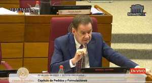 Senador Penner intima a la ministra de Obras a resolver problema de las rotondas en las rutas
