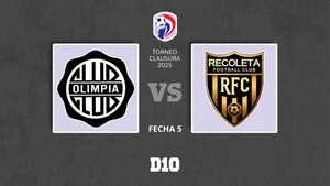 Paso a paso: Olimpia vs. Recoleta