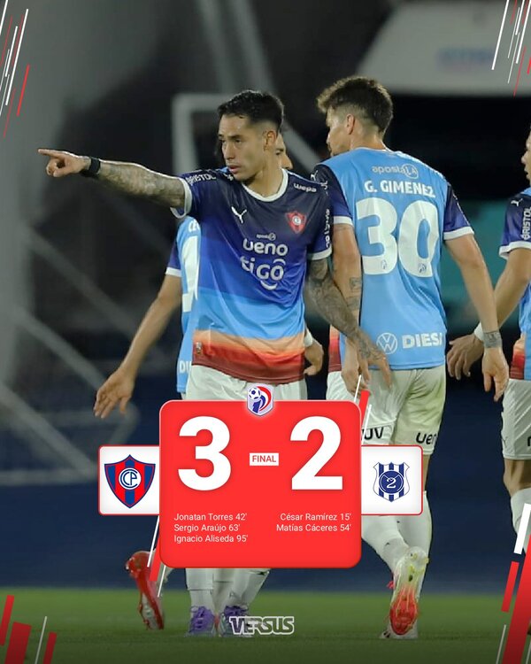 Popular / Cerro Porteño sopló con fuerza y logró una fantástica remontada sobre el 2 de Mayo