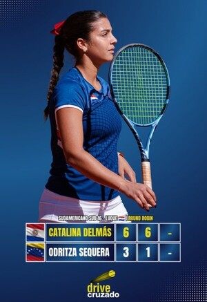 U16 de tenis: Catalina Delmás y Zoe Doldán conducen a Paraguay a nuevo triunfo - La Tribuna
