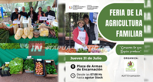 MAÑANA SE REALIZARÁ UNA NUEVA EDICIÓN DE LA FERIA DE LA AGRICULTURA FAMILIAR