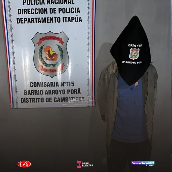 DETIENEN A SOSPECHOSO POR HALLAZGO DE CADÁVER EN ENCARNACIÓN - «TVS DIGITAL»