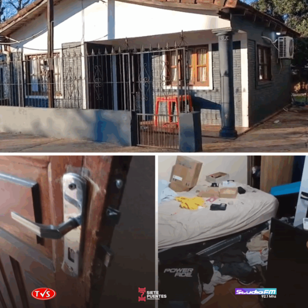 Roban importante suma de dinero tras violento ingreso a vivienda en Encarnación - «TVS DIGITAL»