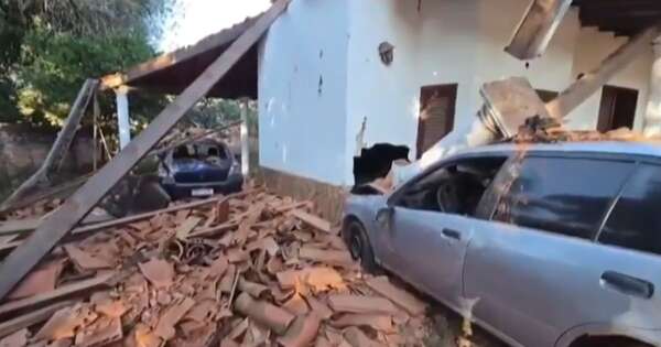 Diario HOY | Policía borracho chocó contra una vivienda y luego trató de huir