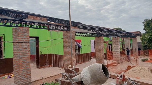 Municipio de Capitán Miranda apuesta por la educación con obras en escuelas