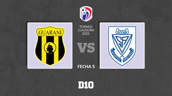 Guaraní vs. Sportivo Ameliano: Paso a paso