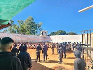 Realizaron requisa en la Penitenciaria Regional de Villarrica