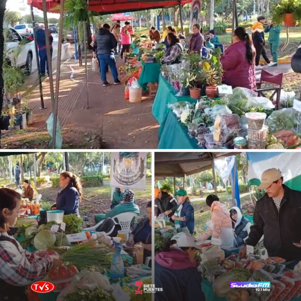 Productores brillan en nueva edición de la feria “Consuma lo que Itapúa Produce” - «TVS DIGITAL»