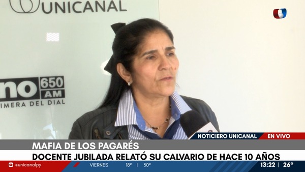 Mafia de los pagarés: docente denunció que las notificaciones de embargo iban directo al Ministerio | Unicanal