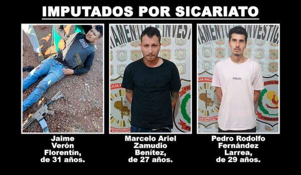 Liberan a guardaespaldas e imputan a supuestos sicarios en Pedro Juan Caballero - Policiales - ABC Color