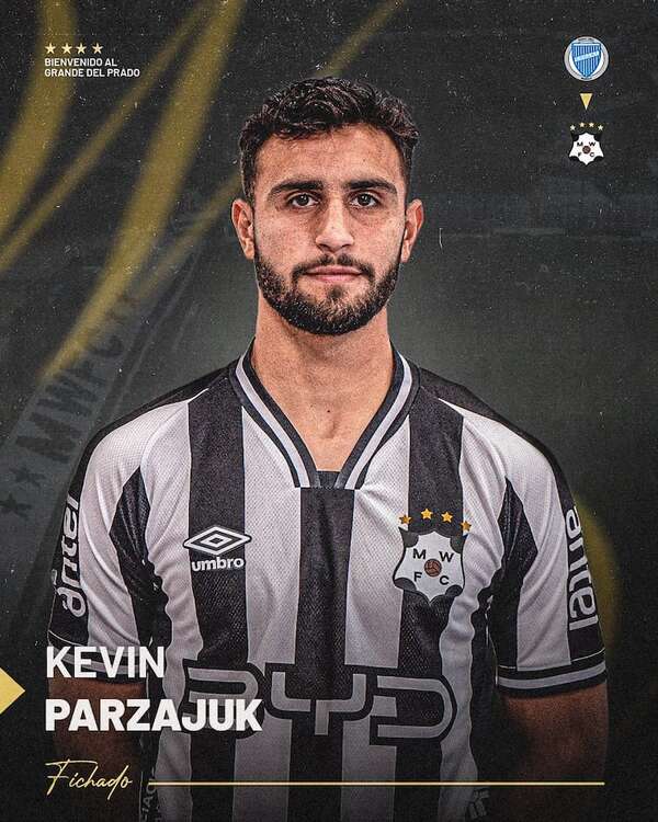 Wanderers presenta a Kevin Parzajuk - Fútbol Internacional - ABC Color
