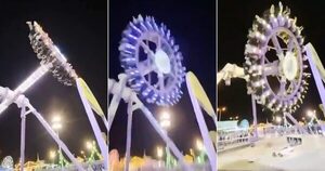 Popular / Terror en Arabia Saudita: se partió un juego mecánico en el aire y dejó 23 heridos