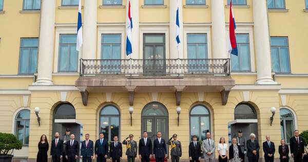 La Nación / Peña mantuvo reuniones con más de 90 empresarios en Finlandia
