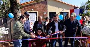 La Nación / MUVH entrega nuevas viviendas sociales en Caaguazú