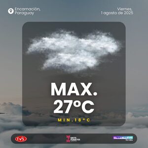 METEOROLOGÍA: LLUVIAS Y TORMENTAS LLEGARÁN A PARAGUAY ESTE FIN DE SEMANA - «TVS DIGITAL»