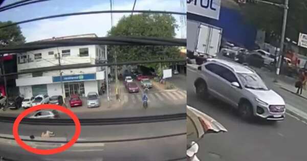 La Nación / Buscan al conductor que habría atropellado a una mujer y huyó