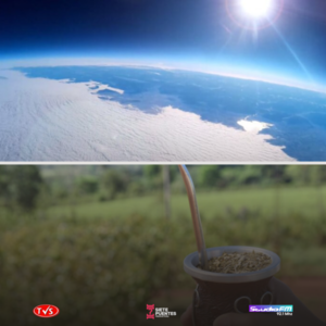 Universidad Nacional de Itapúa lanza globo aerostático a la estratósfera para estudiar la yerba mate - «TVS DIGITAL»