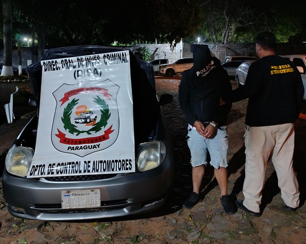 Vehículo robado con adulteración total fue incautado en Barrero y hay un detenido