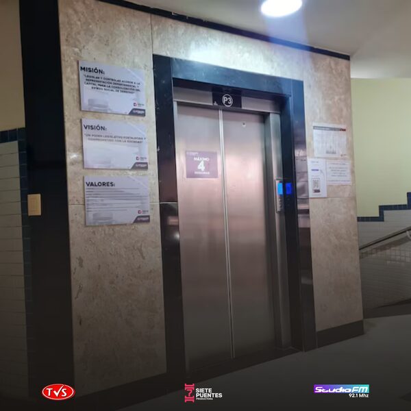 FONDOS DESTINADOS A OBELISCO SE REDIRIGEN A LA REPARACIÓN DE ASCENSORES EN EL CONGRESO - «TVS DIGITAL»