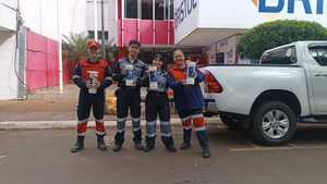 Bomberos voluntarios de Encarnación inician colecta anual para seguir salvando vidas
