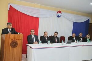 Ministro Ramírez Candia presidió la presentación del proyecto de construcción para nueva sede de juzgados en Santaní