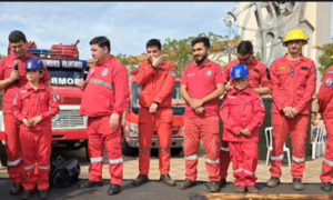 La maratón solidaria por los bomberos voluntarios de Coronel Oviedo sigue en marcha hasta la noche - OviedoPress