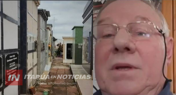 EN EL CEMENTERIO DE ENCARNACIÓN DESTRUYERON UN NICHO Y VENDIERON EL ESPACIO