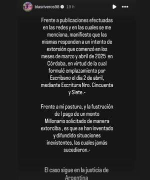¡Blas Riveros denunció que la kurépa le "sextorsionó", pidiéndole 200 mil dólares!